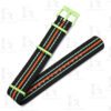 Buy Blancpain x Swatch 22mm Green nato strap