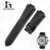 Buy Custom Girard Perregaux laureato straps Black calf Calfskin leather Handmade watch band (1) Buy Custom Girard Perregaux laureato straps Black calf Calfskin leather Handmade watch band (1)