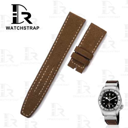 Buy Custom black bay p01 tudor straps Brown Suede leather watch band replacement 20mm (1) Buy Custom Black bay p01 tudor straps Brown Suede leather watch band replacement 20mm (1)