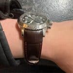 iwc-portuguese-yacht-club-chronograph-iw390501 brown leather watch band replacement strap 22mm JPR (2)