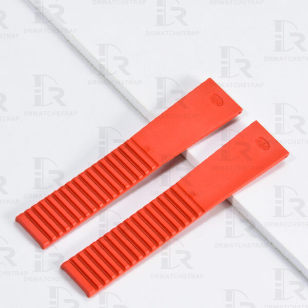 Buy Patek Philippe Aquanaut 5069 5067 5068 5072 19mm Lady's Red rubber watch strap replacement watchbands (1)