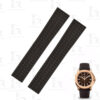 Buy replacement Patek Philippe Aquanaut 5069 5067 5068 5072 19mm Lady's Dark Brown rubber watch strap