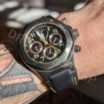 Bvlgari Ergon 40 Replacement leather watch band