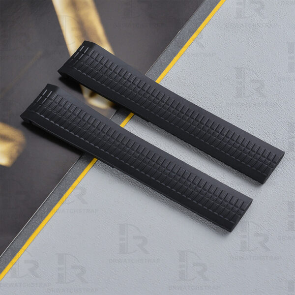 Buy Replacement Patek philippe aquanaut 5164 5167 5968 21mm men's Black rubber watch strap (1)