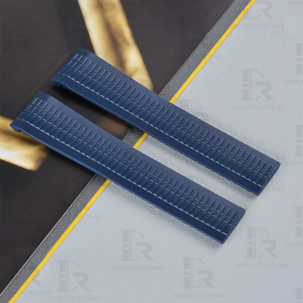 Buy Replacement Patek philippe aquanaut 5164 5167 5968 21mm men's Blue rubber watch strap