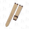 Handmade Custom Vintage Cartier Vendome straps Dark Brown Round scale American Alligator watchbands Handmade Custom Vintage Cartier Vendome straps Dark Brown Round scale American Alligator watchbands