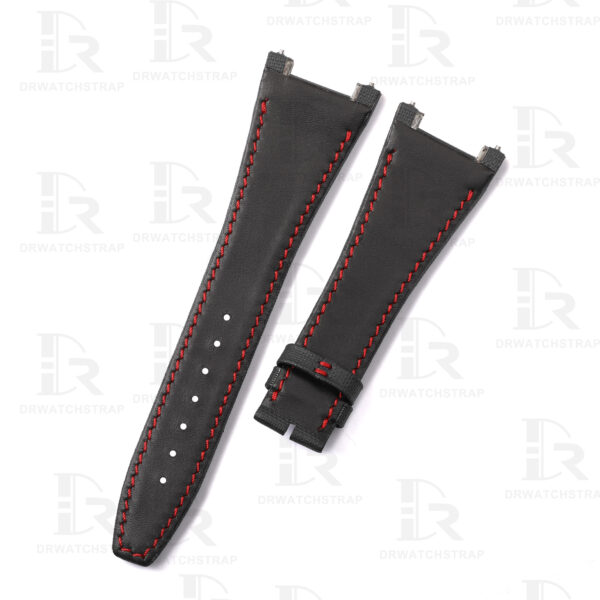Buy Custom Black Canvas Nylon Straps IWC ingenieur Zinedine Zidane replacement watchband (2)