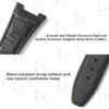 Buy Handmade Custom Black Alligator leather watch band IWC big ingenieur strap Replacement watchbands (2)