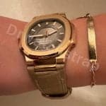 Cartier Ballon Bleu brown alligator replacement watch band strap (2)