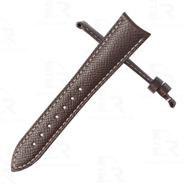 Buy Curved End custom Brown Epsom leather watchband for Audemars Piguet Millenary Handmade ap leather strap for sale (3) Buy Curved End custom Brown Epsom leather watchband for Audemars Piguet Millenary Handmade ap leather strap for sale (3)