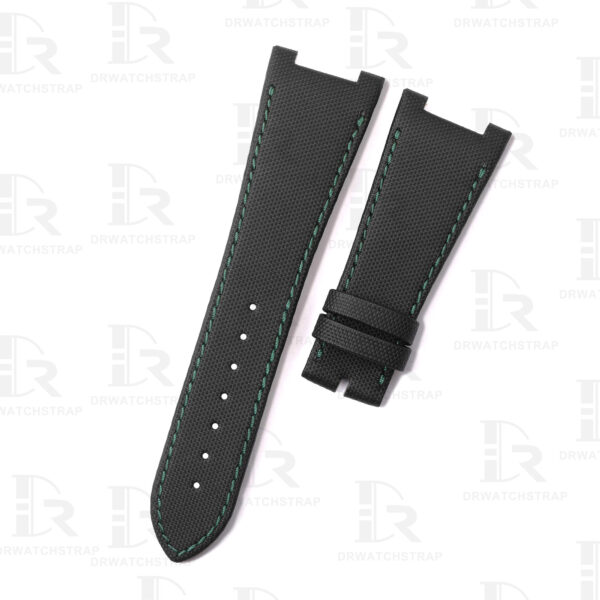 Handmade Black Canvas watch bands for Girard Perregaux Laureato watch straps replacement GP 81005 for sale (1) Handmade Black Canvas watch bands for Girard Perregaux Laureato watch straps replacement GP 81005 for sale (1)