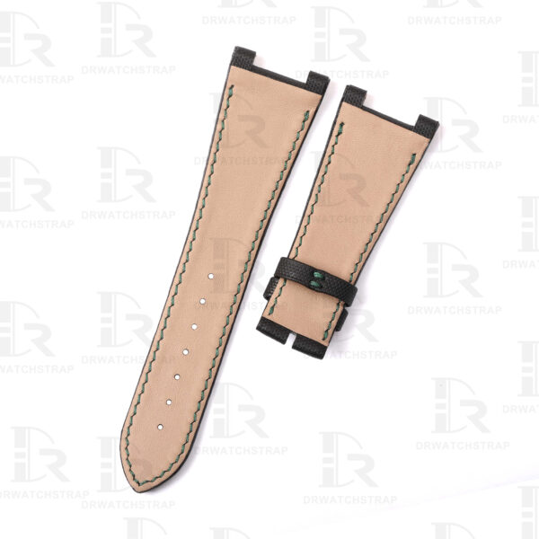 Handmade Black Canvas watchbands for Girard Perregaux Laureato watch straps replacement GP 81005 for sale (2) Handmade Black Canvas watchbands for Girard Perregaux Laureato watch straps replacement GP 81005 for sale (2)