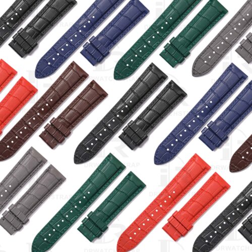 Replacement non leather watch straps – Vegan Rubber 20mm 21mm 22mm Blue watch bands (2) Replacement non leather watch straps - Vegan Rubber 20mm 21mm 22mm Blue watch bands (2)