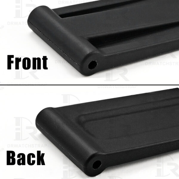 FKM rubber Panerai Rubber watch bands 22mm 24mm Replacement Black watch strap for sale (4)