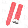 FKM rubber Panerai Rubber watch bands 22mm 24mm Replacement Red watch band for sale