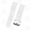 FKM rubber Panerai Rubber watch bands 22mm 24mm Replacement White watch band for sale