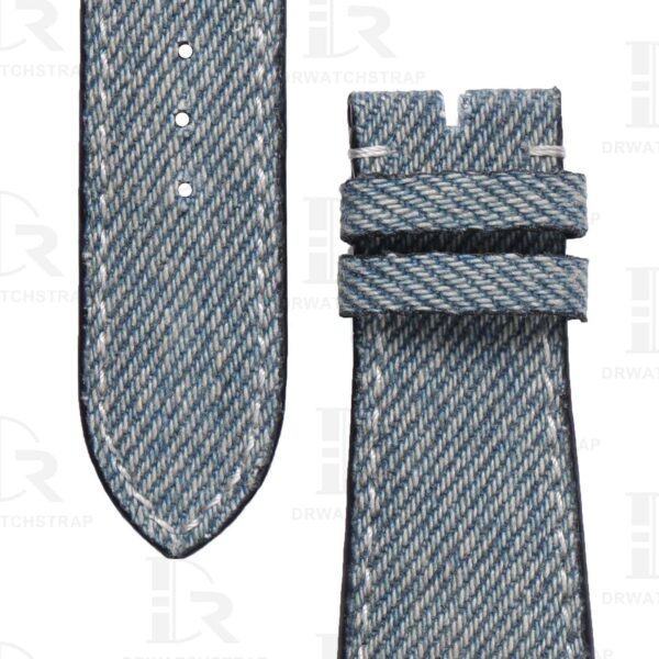 Buy Custom patek philippe Nautilus 5711 Denim strap 21mm 25mm replacement watch bands (3)