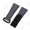 Custom Dark Gray Panerai Rubber Velcro watch Strap Replacement 22mm 24mm 26mm watch Straps for sal
