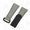 Custom Gray Panerai Rubber Velcro watch Strap Replacement 22mm 24mm 26mm watch Straps for sal