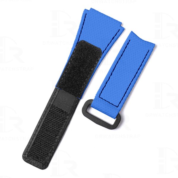 Buy Custom Handmade Blue Rubber Velcro MB&F Maximilan Büsser & Friends watch strap
